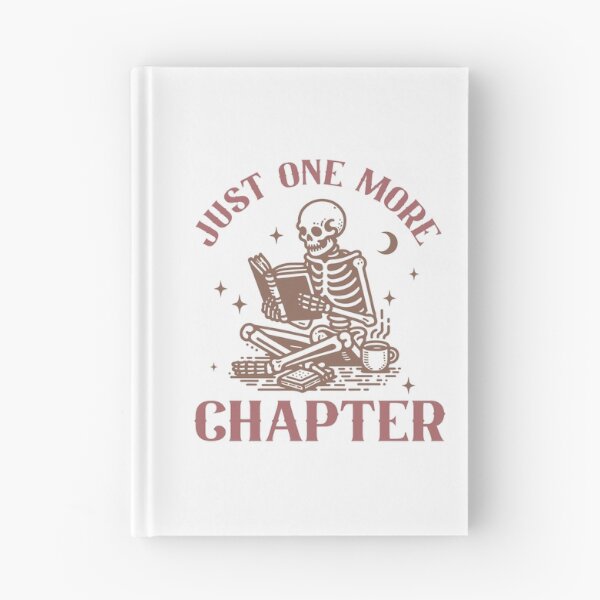 Item preview, Just One More Chapter Skeleton Book Lovers designed and sold by Melissify.