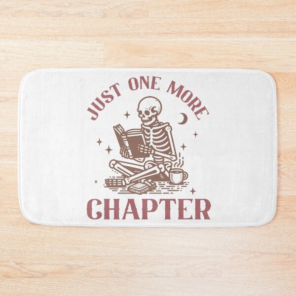 Item preview, Just One More Chapter Skeleton Book Lovers designed and sold by Melissify.