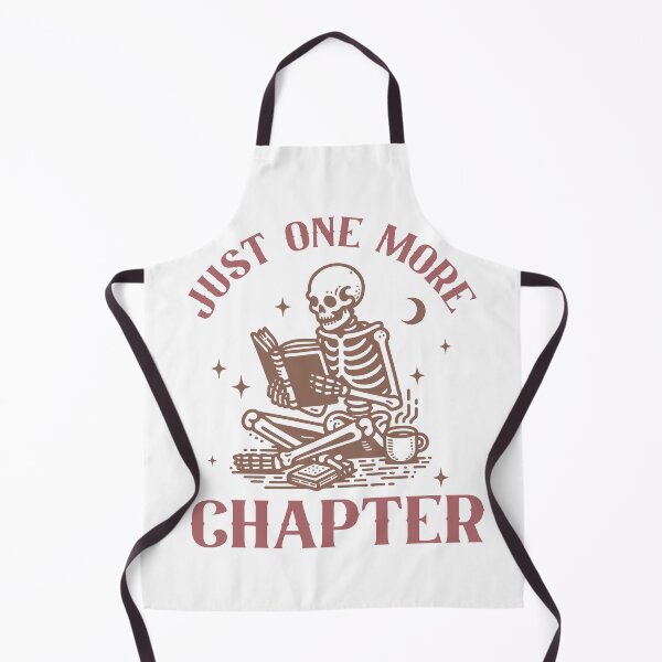 Item preview, Just One More Chapter Skeleton Book Lovers designed and sold by Melissify.