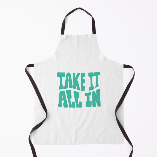 Item preview, Green Take It All In Typography designed and sold by Hobsquable.
