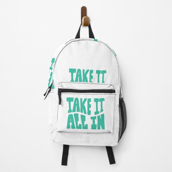Item preview, Green Take It All In Typography designed and sold by Hobsquable.