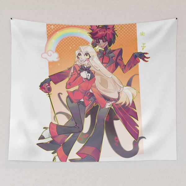 Item preview, Charlie Alastor Charlastor Chalastor Anime Cute Sticker Tshirt designed and sold by WartortleFr3ak.