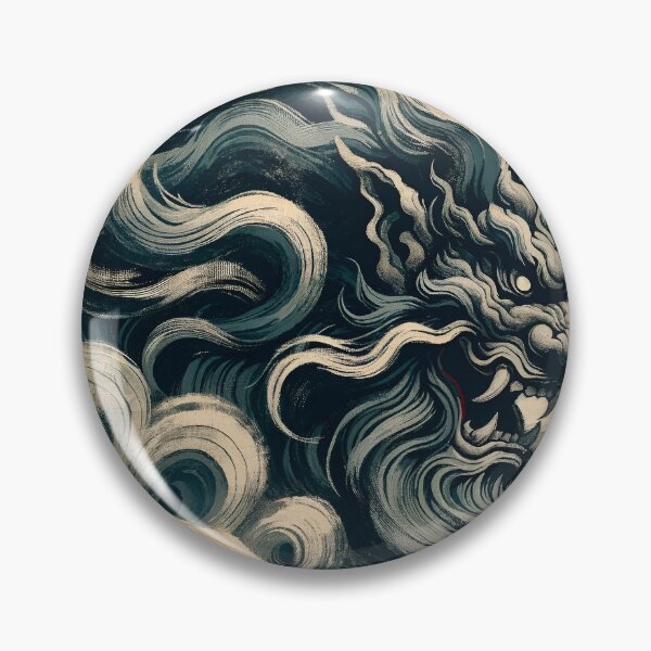 Item preview, "Whirlwind Roar: The Ethereal Demon" designed and sold by mahajone.