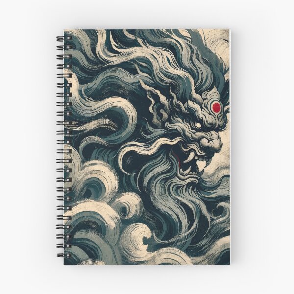 Item preview, "Whirlwind Roar: The Ethereal Demon" designed and sold by mahajone.