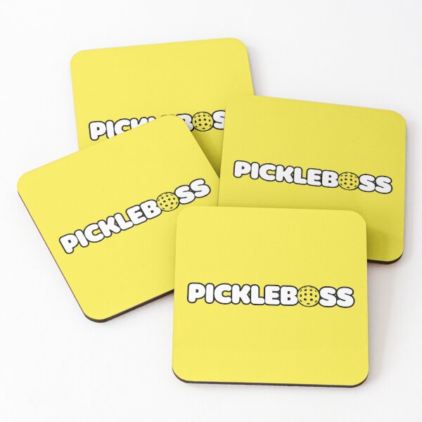Item preview, PICKLEBALL PICKLEBOSS white designed and sold by YoshiArtDesign.