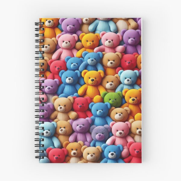 Item preview, Soft Hues A Teddy Bear Mosaic of Warmth designed and sold by ArtComixHaven.