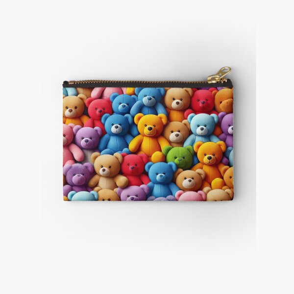 Item preview, Soft Hues A Teddy Bear Mosaic of Warmth designed and sold by ArtComixHaven.