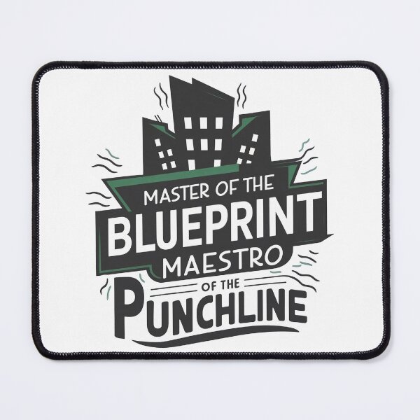 Item preview, Master Of The Blueprint, Maestro Of The Punchline. Architect Dad designed and sold by DomTeesHaven.
