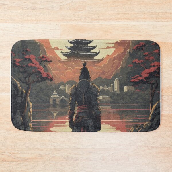 Item preview, Japanese Fantasy Wall Art Samurai designed and sold by EmmiFoxDesigns.