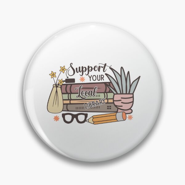 Item preview, Support your local library World Book Day for Book Lovers Library Reading designed and sold by Meteor77.