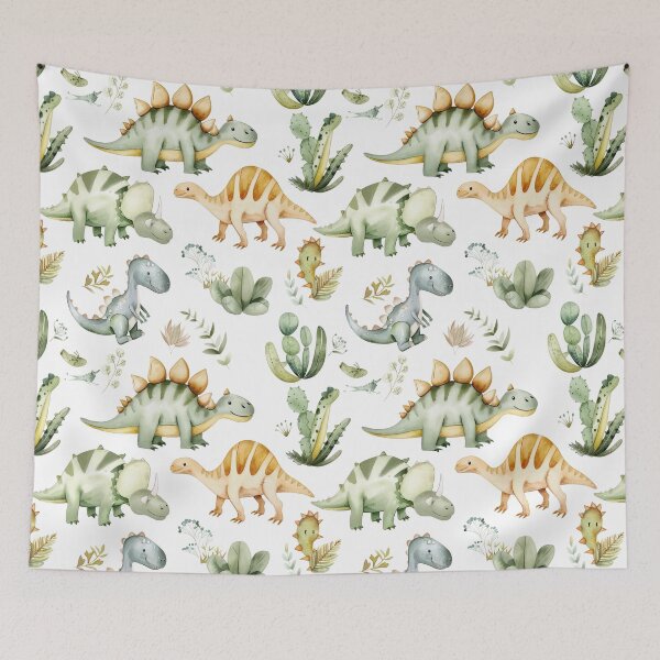 Item preview, Cute Dinosaur Cartoon Pattern designed and sold by Melissify.