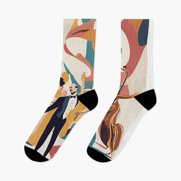 Item preview, Spring Outfits & Accessories Collection, Mix'n'Match, Retro Jazz Vibes by AwesomeMerch !Lisa! designed and sold by AwesomeMerch.Co.