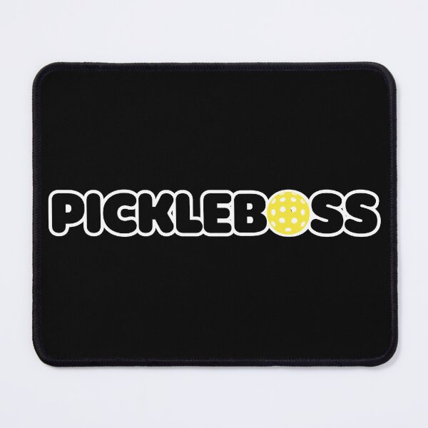 Item preview, PICKLEBALL PICKLEBOSS black designed and sold by YoshiArtDesign.
