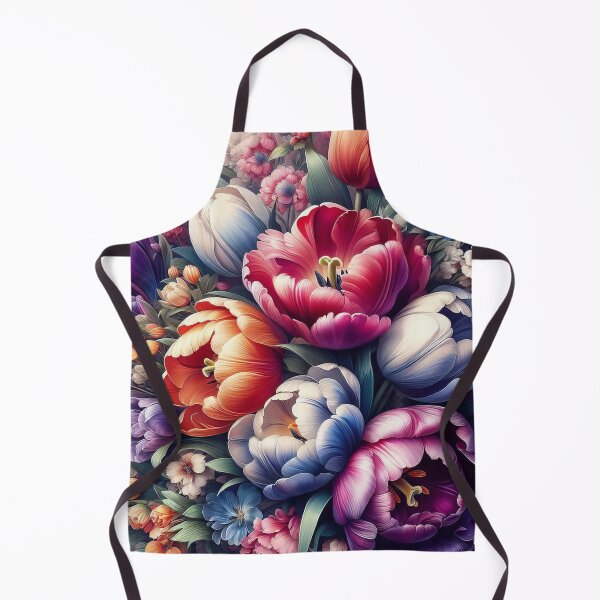 Item preview, Velvet Petals Unfurl in Nature's Masterful Floral Mosaic designed and sold by ArtComixHaven.