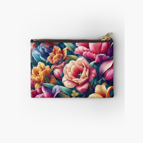 Item preview, Lush Floral Elegance in a Vibrant Botanical Dreamscape designed and sold by ArtComixHaven.