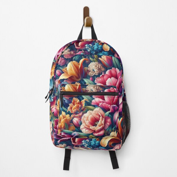 Item preview, Lush Floral Elegance in a Vibrant Botanical Dreamscape designed and sold by ArtComixHaven.