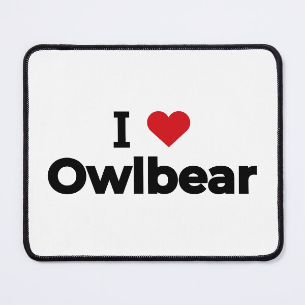 Item preview, I love Owlbear designed and sold by Moyanana.