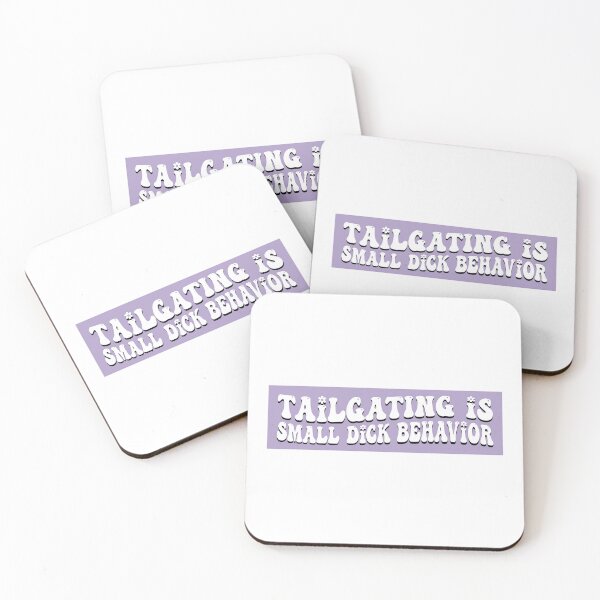 Item preview, Tailgating Is Small Dck Behavior Funny Car Bumper designed and sold by BUMPER-STICKERS.