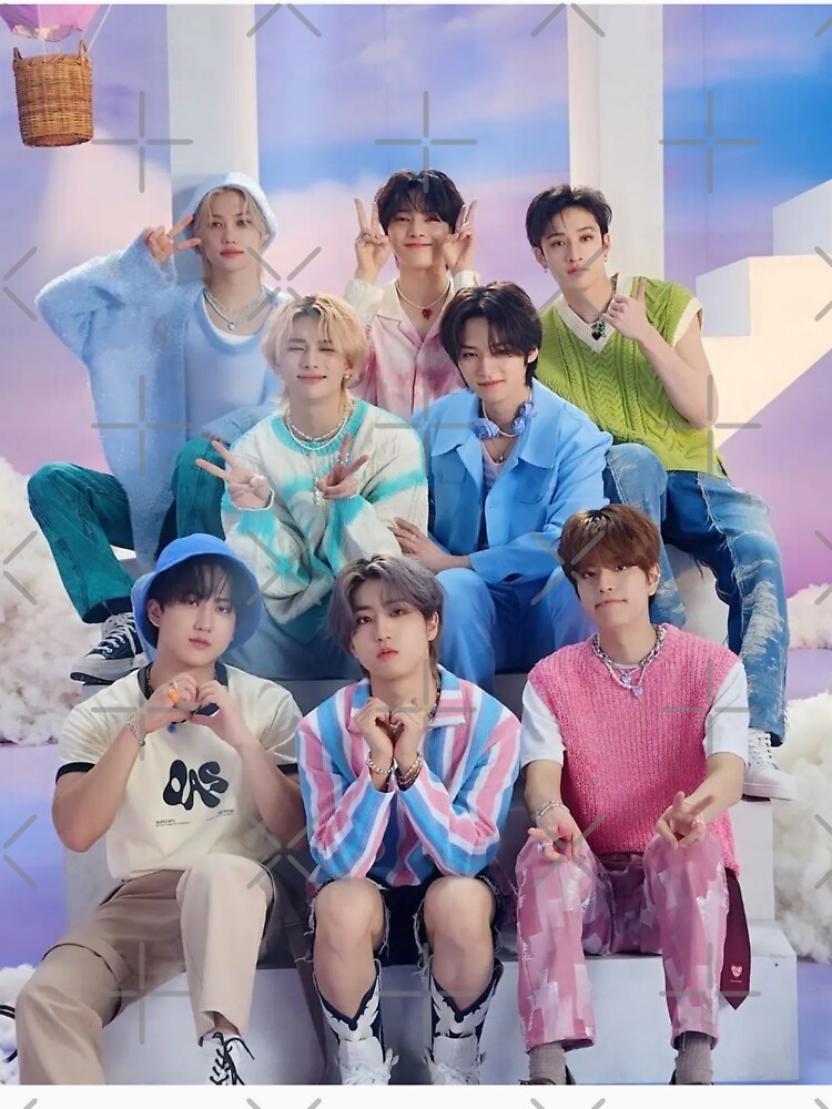 Stray Kids 08 Tシャツ LONG SLEEVE T-SHIRT【L】 / Stray Kids『Fan Connecting 2024