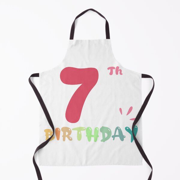 Item preview, Happy 7th Birthday designed and sold by SimpleP.