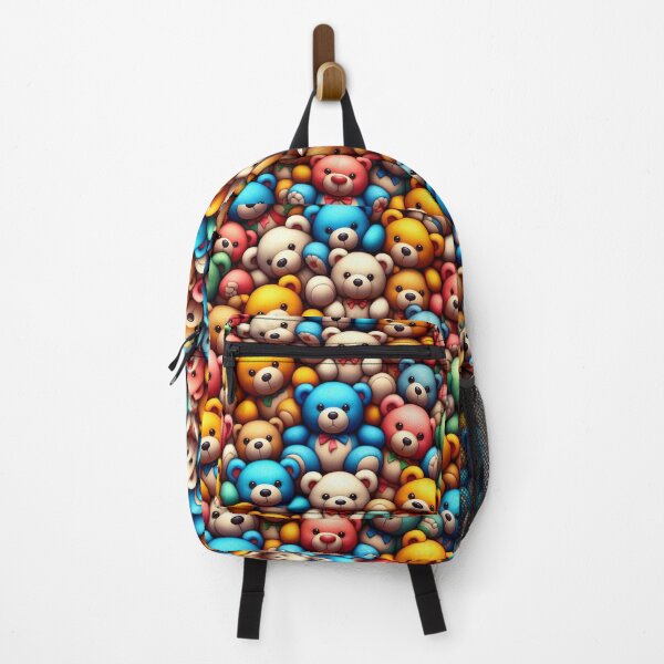 Item preview, Colourful Teddy Bear Collection for Art and Comfort designed and sold by ArtComixHaven.