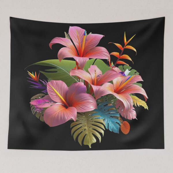 Item preview, brazilian flowers designed and sold by aipaint.