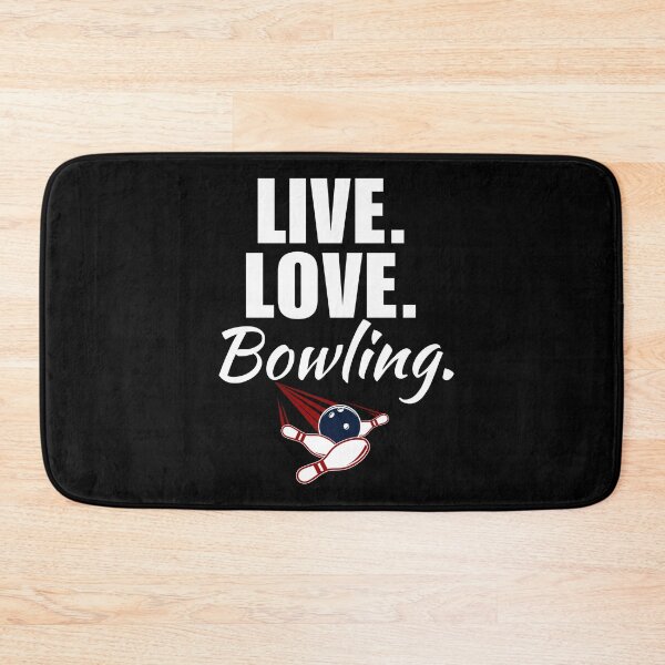 Item preview, Live, love, bowling. Funny bowling sport quote or saying for people who love or like bowling game designed and sold by NBSStore.
