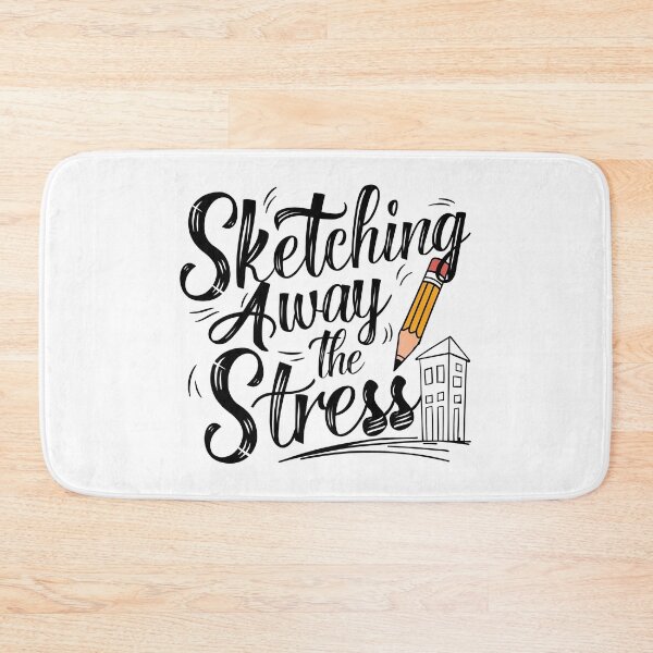 Item preview, Sketching Away The Stress Architect Dad designed and sold by DomTeesHaven.