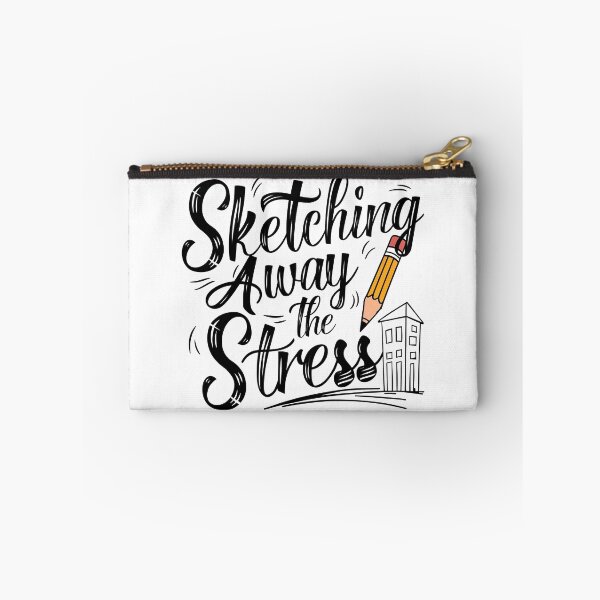 Item preview, Sketching Away The Stress Architect Dad designed and sold by DomTeesHaven.
