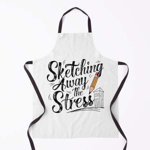 Item preview, Sketching Away The Stress Architect Dad designed and sold by DomTeesHaven.