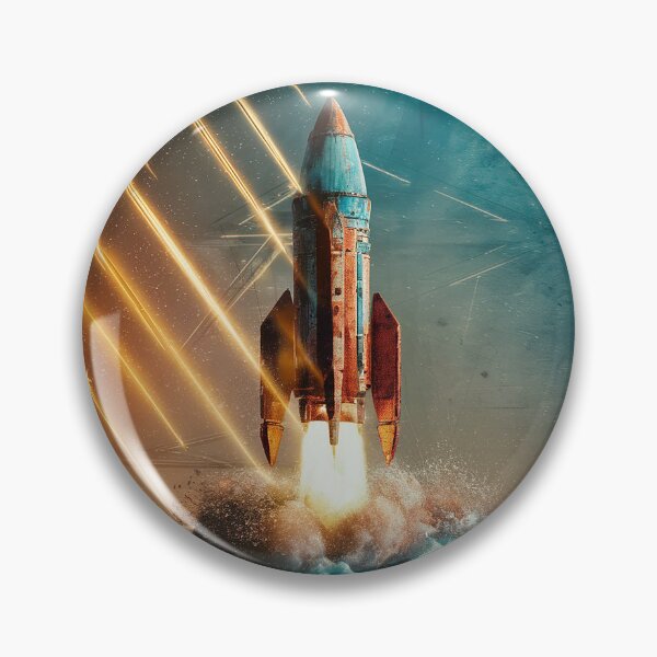 Item preview, Ignition to Imagination: A Stellar Rocket Launch designed and sold by 3MillsDesign.