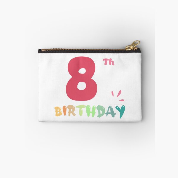 Item preview, Happy 8th Birthday designed and sold by SimpleP.