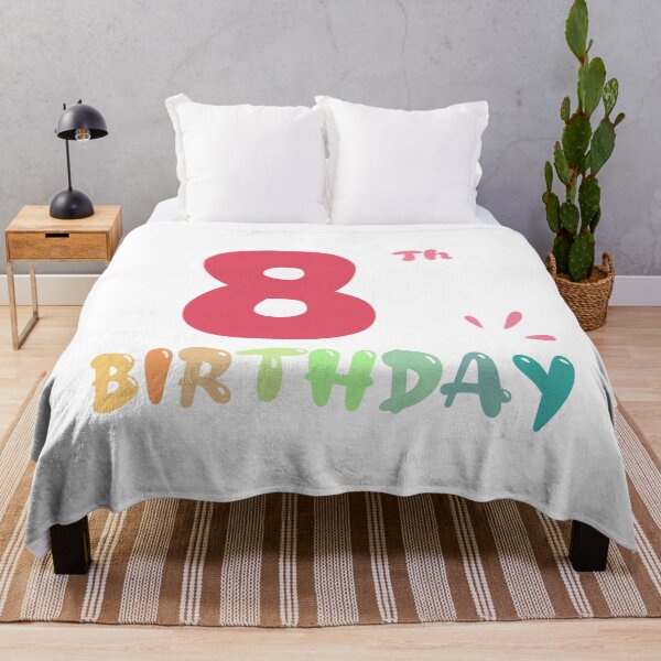 Item preview, Happy 8th Birthday designed and sold by SimpleP.