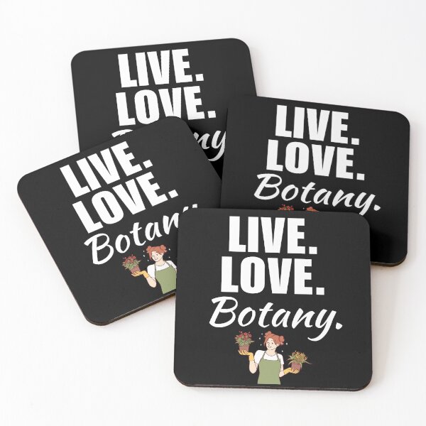 Item preview, Live, love, botany. Funny botanist mom or wife quote or saying for plant enthusiast designed and sold by NBSStore.