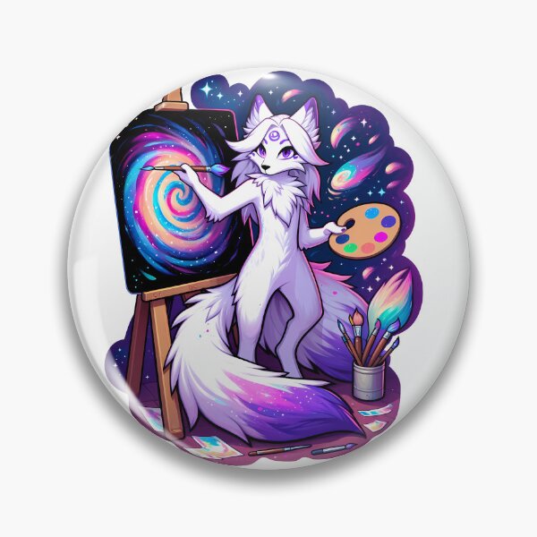 Item preview, Celestia Vulpes: Painter of the Cosmic Swirl designed and sold by Vault of Wonders.