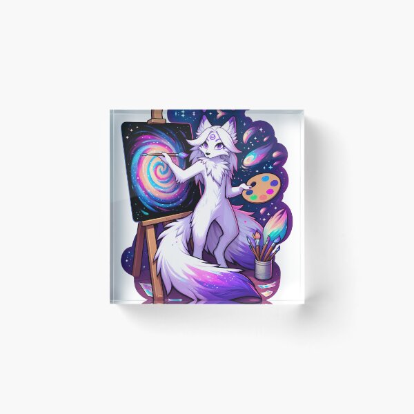 Item preview, Celestia Vulpes: Painter of the Cosmic Swirl designed and sold by Vault of Wonders.