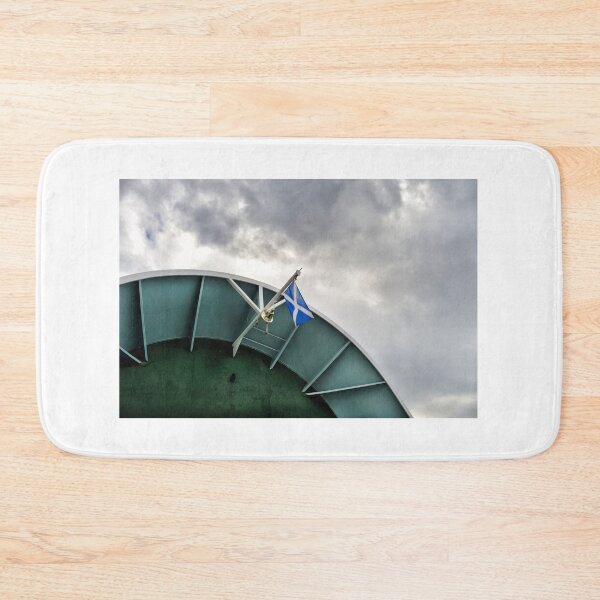 Item preview, Raised bow of the Caledonian Isles with a saltire and ship's bell designed and sold by Richard Flint.