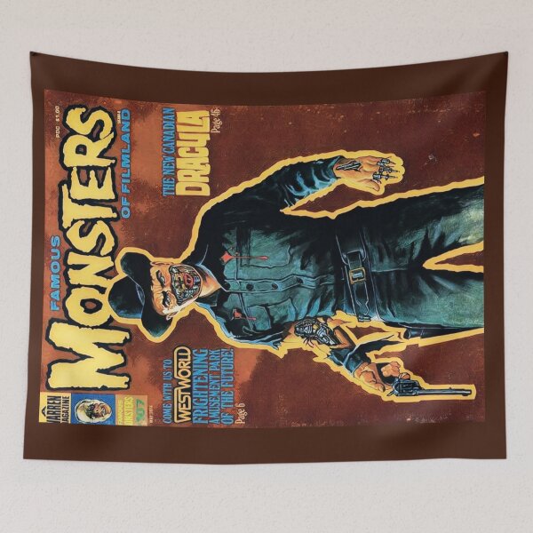 Item preview, Famous Monsters Visits Westworld designed and sold by NolaJere.