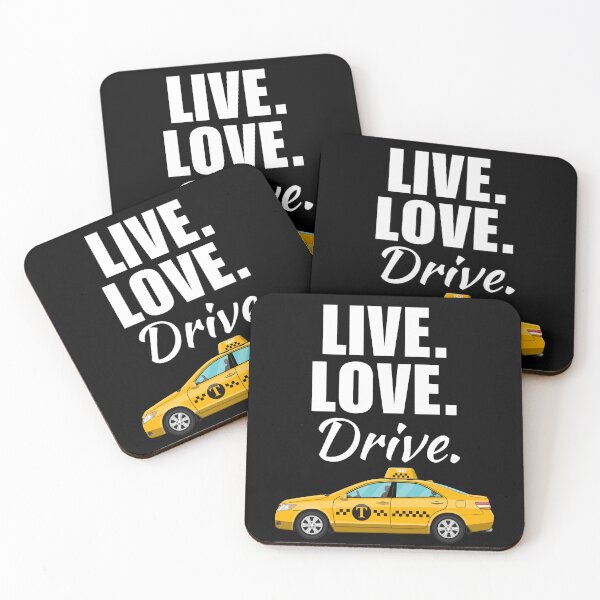 Item preview, Live, love, drive. funny taxi or cab driver job profession or occupation saying quote designed and sold by NBSStore.