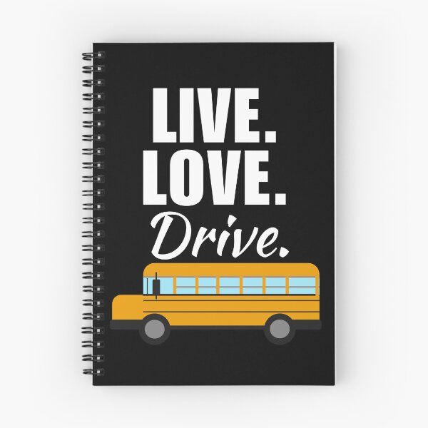 Item preview, Live, love, drive. Funny bus driver quote or saying, bus driver dad or husband life designed and sold by NBSStore.