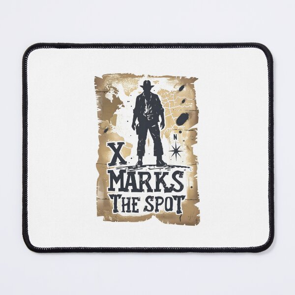 Item preview, X Marks the Spot - Map - Quote - Indy designed and sold by Fenay Designs.