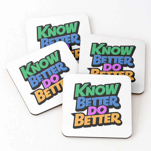 Item preview, Know Better Do Better! Colorful Inspiring designed and sold by PMCreative.