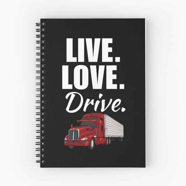 Item preview, Live, love, drive. Funny trucker job or profession quote or saying for trucking dad or husband designed and sold by NBSStore.