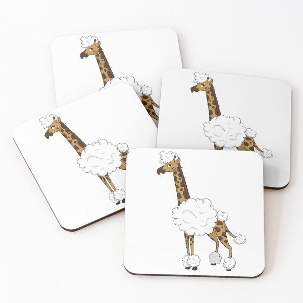 Artikelvorschau, Pudel in verkleideter Giraffe entworfen und verkauft von VASIllustrates.
