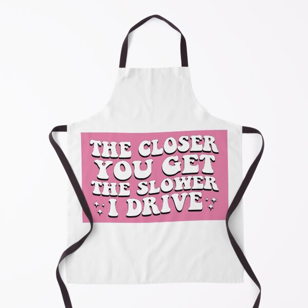 Item preview, The Closer You Get The Slower I Drive Funny Bumper designed and sold by BUMPER-STICKERS.