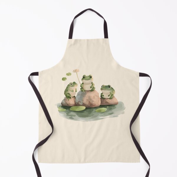 Item preview, Joyful Frogs with Lotus designed and sold by unimuse.