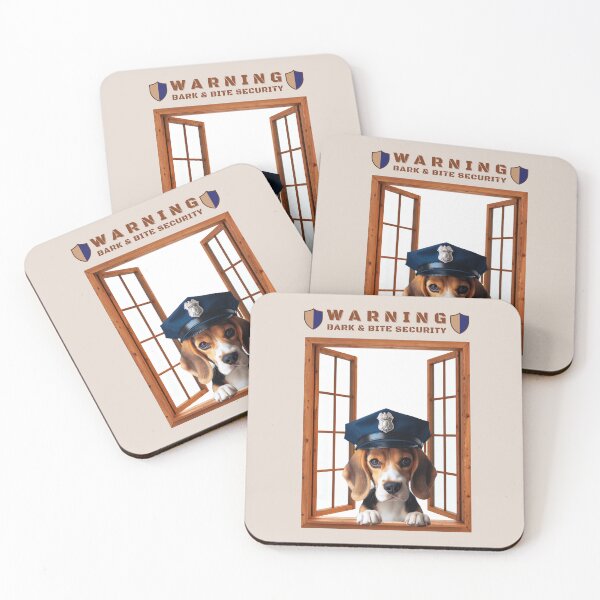 Item preview, BEAGLE Dog Warning Sign, Funny Dog Lover Gift. designed and sold by EldersRULE.