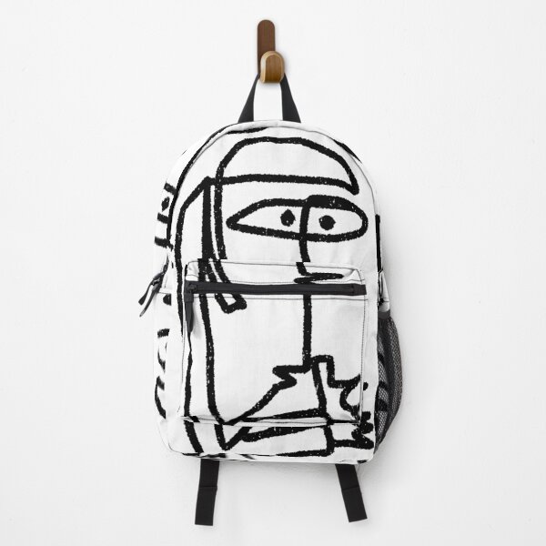 Item preview, Sleepy Line man - original artwork Black and White designed and sold by Oqueartecura.