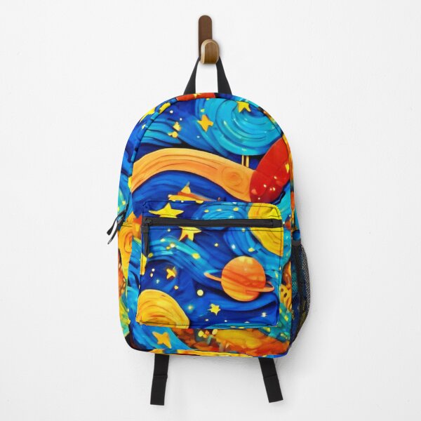 Item preview, Cartoon Starry Night Badaist Art designed and sold by Health And Fitness Posts e-Store.