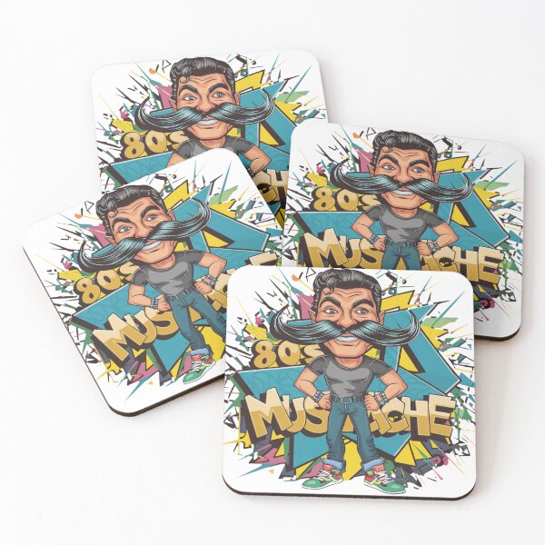 Item preview, Retro Stache Man designed and sold by Belarte.shop.